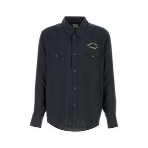 Visvim Men Slate Rayon Shirt